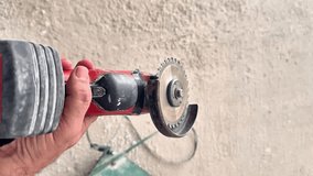 Worker Using Angle Grinder in Workshop - Powered by Shutterstock - Get 15% off with code: PIKWIZARD15