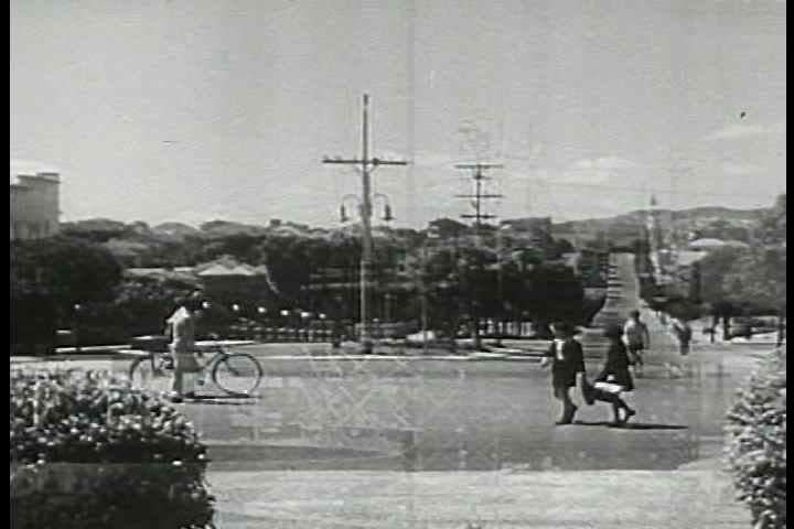 1940s - Residential life and community services in a Brazilian city