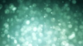 Cluster of yellow orbs entering and drifting when play starts, pulsing and creating layered bokeh. Abstract, motion, glow, teal, depth, particles, drift - Powered by Shutterstock - Get 15% off with code: PIKWIZARD15