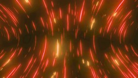 Spark starting cyan band growing and waving while red streaks sweeping outward, forming pulse. Particles, glow, neon, blue, dynamic, motion, abstract - Powered by Shutterstock - Get 15% off with code: PIKWIZARD15