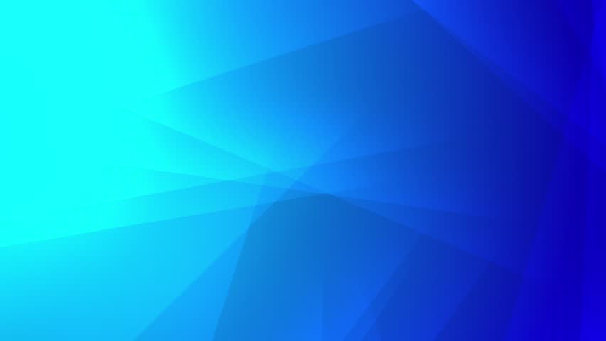 Vivid gradient blue angular abstraction