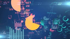 Visualization of big data statistics, trends, and patterns with cloud computing, graphs, and charts, highlighting data analysis and digital technology. - Powered by Shutterstock - Get 15% off with code: PIKWIZARD15