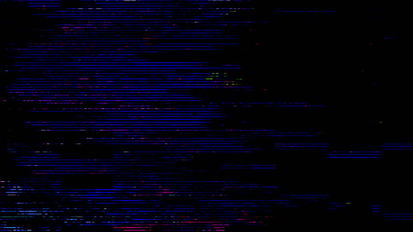 Glitch Datastream Lines – Futuristic Digital Noise Background in Blue Cyber Interference Effect. Perfect for technology design, cyber security concepts, modern digital error effects.