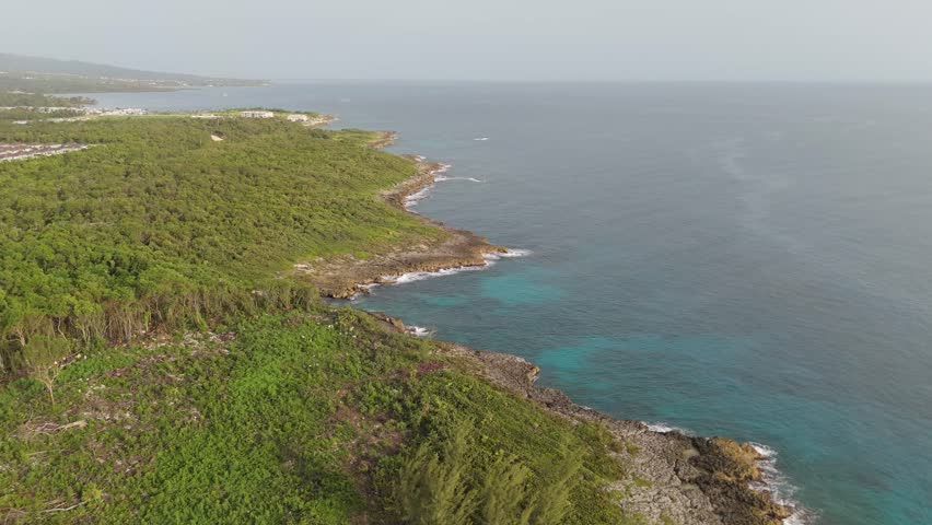 Sunny Day On The Coast Line Of Jamaica