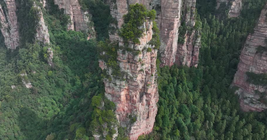 Beautiful landscape in Zhangjiajie National Forest Park, China