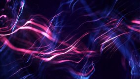 Fiber Optic Data Stream, Abstract Blue and Pink Network Loop 4K - Powered by Shutterstock - Get 15% off with code: PIKWIZARD15