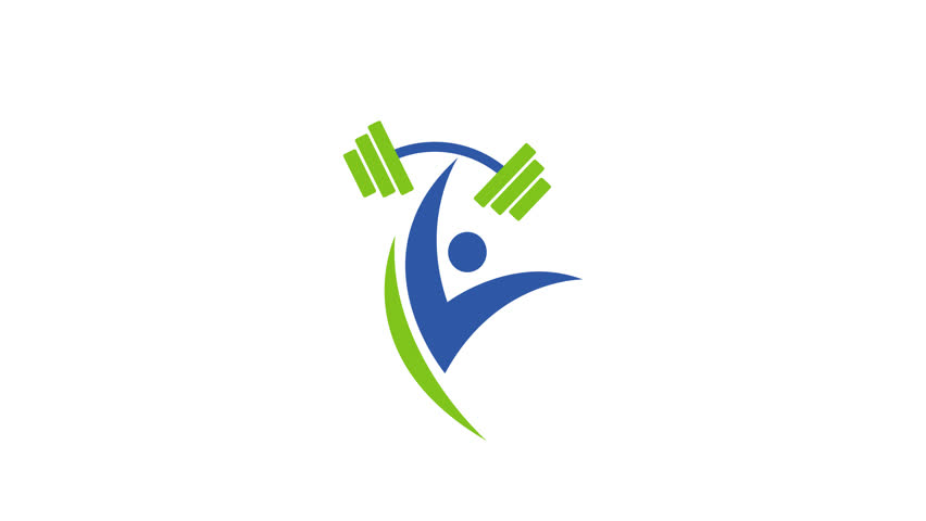 Animation a brightly colored weightlifting figure design lifts a barbell perfect for creative projects.