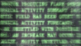 Digital Glitch Matrix Green Code Stream Hidden Text In Cyber Atmosphere. A vivid digital glitch scene in green hues features scattered code and blurred text across a matrix like background - Powered by Shutterstock - Get 15% off with code: PIKWIZARD15
