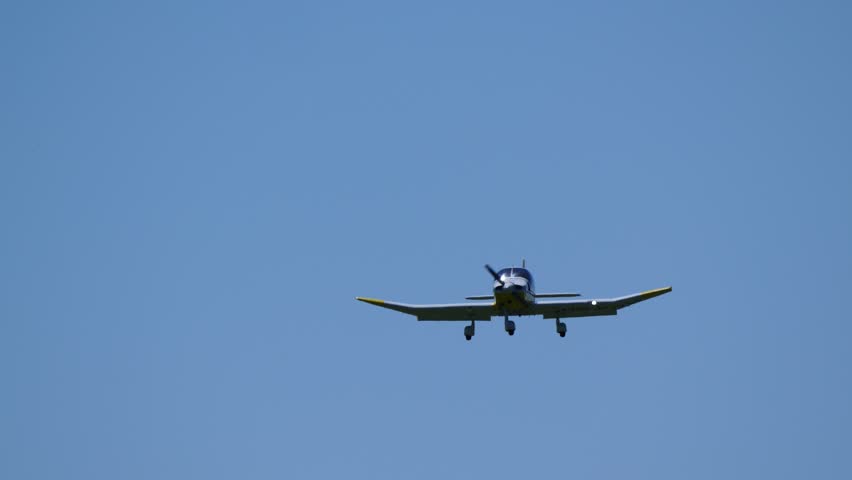 A view of a Piper PA-28 Cherokee, a family of light aircraft designed for flight training, air taxi, and personal use