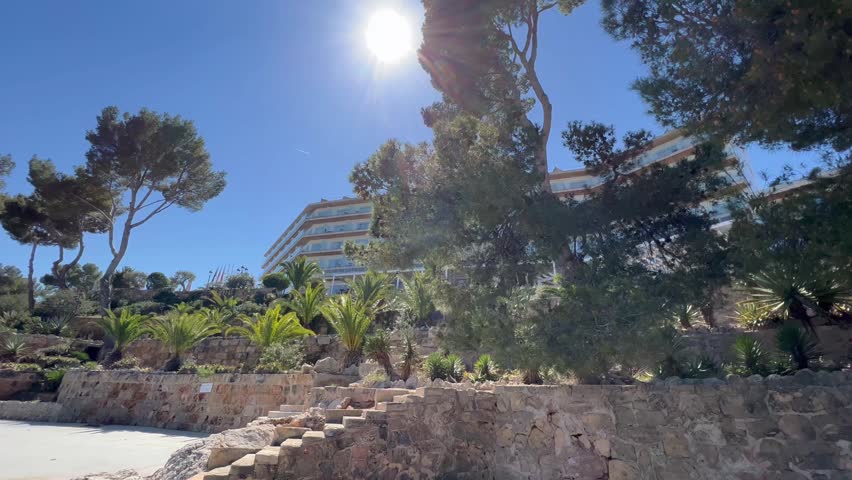 Coast of Cala Fornells, Calvia, Mallorca, Spain