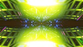 neon tunnel kaleidoscopic lights abstract futuristic glow vibrant blue - Powered by Shutterstock - Get 15% off with code: PIKWIZARD15