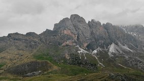 Alpine landscape with Seceda ridge and sharp mountain peaks in Odle Geisler Group, Italian Dolomites. South Tyrol - Powered by Shutterstock - Get 15% off with code: PIKWIZARD15