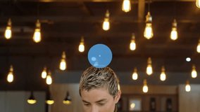 Woman at cafe glancing laptop as icon appearing network grouping expanding tapping phone linking IT. Female, coffeehouse, smartphone, devices, coworking, productivity, connectivity - Powered by Shutterstock - Get 15% off with code: PIKWIZARD15