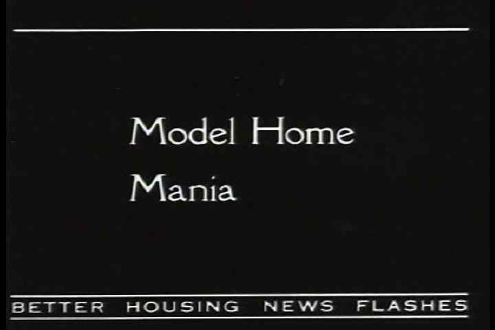 1930s - A couple tours a model home and after initial dismay the husband is impressed.