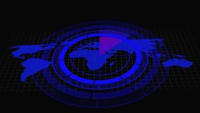 Digital World Map with Futuristic Radar Interface and Grid Overlay technology global. High tech world map with digital radar and grid overlay in hd sleek futuristic interface visualization - Powered by Shutterstock - Get 15% off with code: PIKWIZARD15