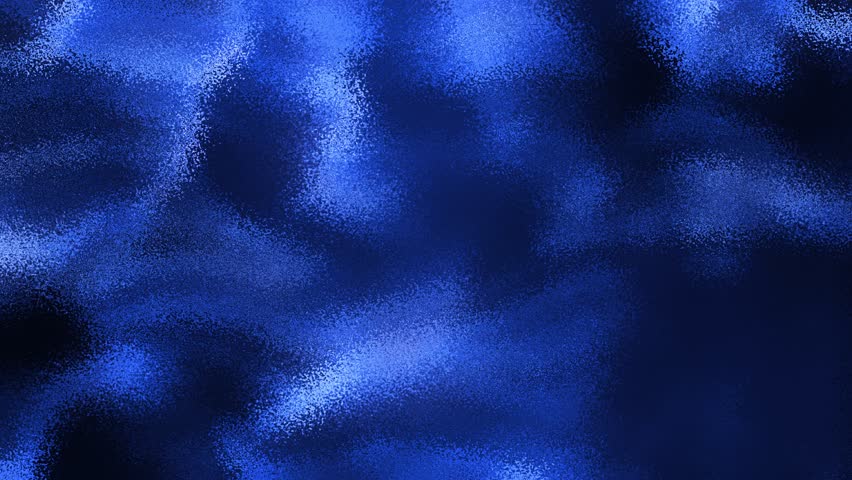 Frosted Glass Ice Texture, Abstract Blue Winter Window Background 4K