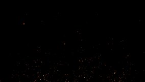 Floating fire flame sparks particles on transparent background video, alpha channel - Powered by Shutterstock - Get 15% off with code: PIKWIZARD15