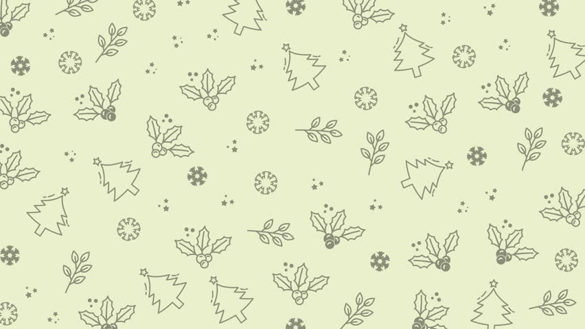 Christmas patterns of trees, snowflakes, and berries on a light background suitable for holiday greeting cards, gift wrapping, and festive decorations.