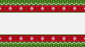 Christmas Knitted Ugly Sweater Background. Red Green White Nordic Style. - Powered by Shutterstock - Get 15% off with code: PIKWIZARD15