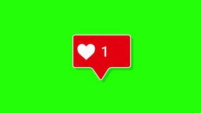 A red heart notification displays 101 likes on a bright green background. This simple visual highlights social media engagement and popularity metrics. - Powered by Shutterstock - Get 15% off with code: PIKWIZARD15