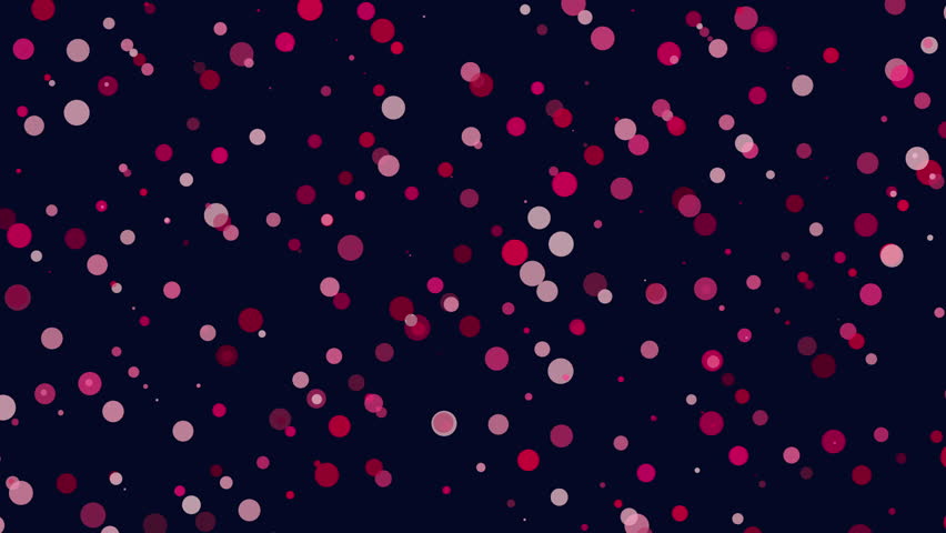 A stylish and elegant black and pink polka dot pattern set against a dark backdrop, exuding a classic and chic vibe through its simple yet eye-catching design - Powered by Shutterstock - Get 15% off with code: PIKWIZARD15