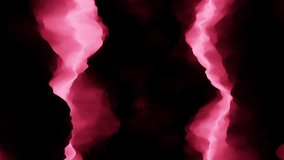 Abstract black and red design featuring a lightning bolt made of jagged lines, conveying movement and energy with a powerful touch - Powered by Shutterstock - Get 15% off with code: PIKWIZARD15