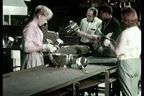 1960s - More samples of how items are produced by Bloomfield Industries. Lots of production line factory shots.