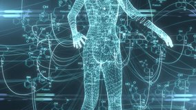 Conceptual animation showing how the human body converts food into energy, highlighting metabolism, biological processes, digestion, and energy production at the cellular level. - Powered by Shutterstock - Get 15% off with code: PIKWIZARD15