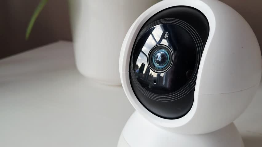 CCTV camera in the house.