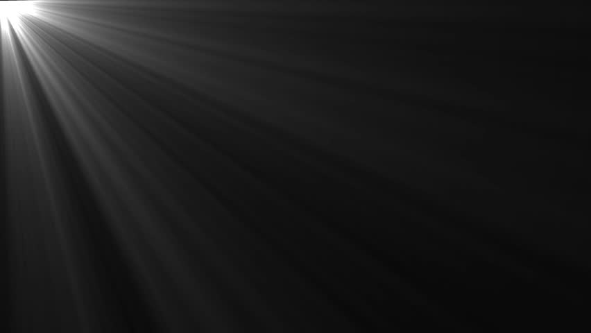 Light Rays Shining From Top Left Corner On Dark Background beam sunbeam