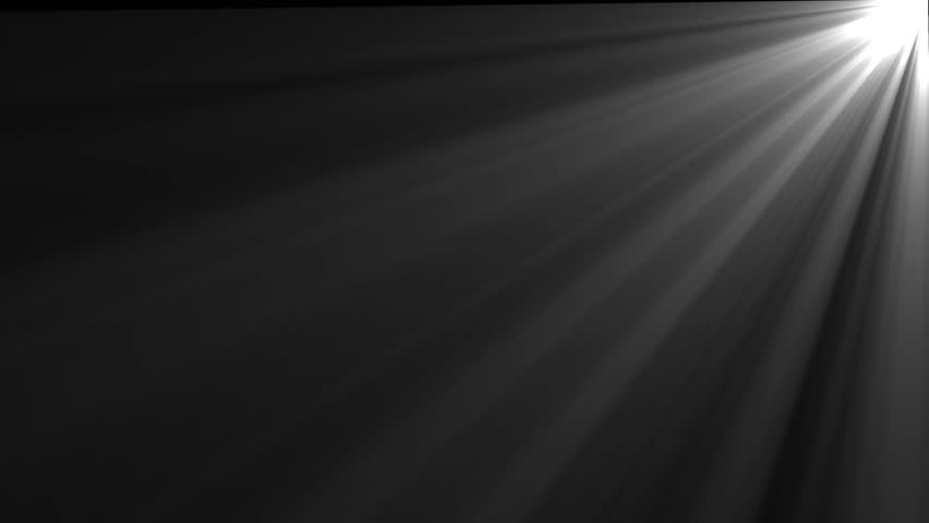 Light Rays Shining From Top Right Corner On Dark Background beam sunbeam