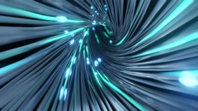 Abstract fiber optic cables, glowing data light pulses moving fast. High-speed internet, digital communication, global network, modern technology. Futuristic, broadband, connection concept. - Powered by Shutterstock - Get 15% off with code: PIKWIZARD15