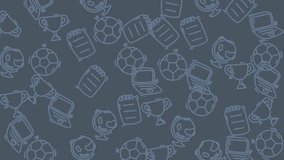 Blue background featuring school object doodles. Perfect for educational projects, stationery designs, back to school promotions, and classroom decorations. - Powered by Shutterstock - Get 15% off with code: PIKWIZARD15