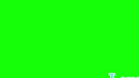 Level up text animation displays on a green screen with gradient colors creating a modern digital effect perfect for gaming videos or progress visualizations indicating success and achievement. - Powered by Shutterstock - Get 15% off with code: PIKWIZARD15