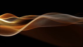 Abstract waves on a black background, moving towards the light. Looping 4K resolution - Powered by Shutterstock - Get 15% off with code: PIKWIZARD15