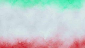 Dynamic watercolor wash background with vibrant red and fresh green blending for a stunning, artistic effect, perfect for modern design projects - Powered by Shutterstock - Get 15% off with code: PIKWIZARD15