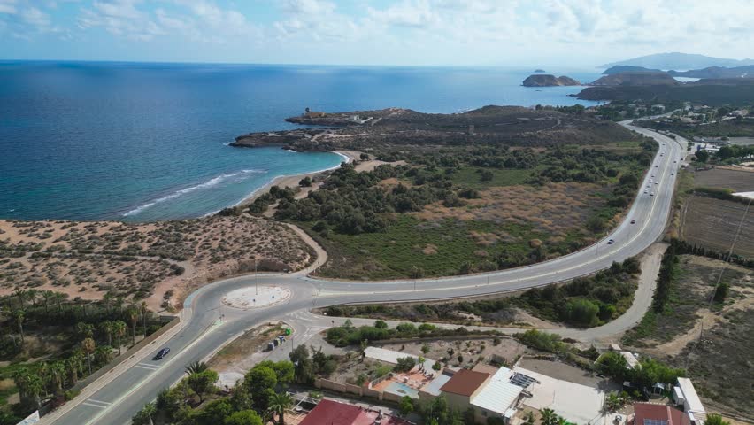 Transportation Route, Mediterranean Shoreline, Spanish Coastal Highway