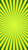 Sunbeam backdrop looping, abstract bright retro green and yellow background with sunburst rays or stripes radiating from center for design template, 4K Vertical - Powered by Shutterstock - Get 15% off with code: PIKWIZARD15