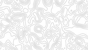 Minimal abstract contour line pattern resembling topographic maps, featuring organic flowing shapes on a clean white background. Perfect for backgrounds, textures, and modern graphic design. - Powered by Shutterstock - Get 15% off with code: PIKWIZARD15