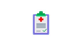 Clipboard featuring a medical cross and checkmark, ideal for healthcare, medical, nursing, and doctorrelated concepts in various design projects. - Powered by Shutterstock - Get 15% off with code: PIKWIZARD15