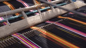 A colourful handmade quilt being stitched on a manual sewing machine - Powered by Shutterstock - Get 15% off with code: PIKWIZARD15