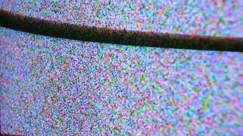 TV static, loopable.