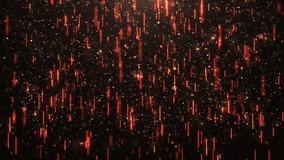 Falling bright golden star particles, animation of shimmering dust and shiny dots, rain of orange particles, glitter. animation.
 - Powered by Shutterstock - Get 15% off with code: PIKWIZARD15