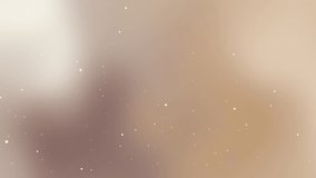 Blurred light brown gradient background with star dust snowfall specks. Suitable for winter themed designs, holiday promotions, dreamy concept visuals, and festive graphics - Powered by Shutterstock - Get 15% off with code: PIKWIZARD15
