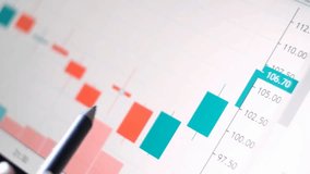 Financial analyst viewing charts and graphs on a digital tablet, highlighting data analysis, statistics, and professional investment work close-up. - Powered by Shutterstock - Get 15% off with code: PIKWIZARD15