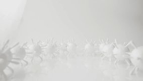 virus, 3d model, medical, white, concept - Powered by Shutterstock - Get 15% off with code: PIKWIZARD15