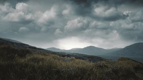 Halloween candy banner features a spooky purple pumpkin with dripping orange goo and floating candy ghosts against a dramatic cloudy sky creating a festive and fun atmosphere perfect for holiday prom - Powered by Shutterstock - Get 15% off with code: PIKWIZARD15