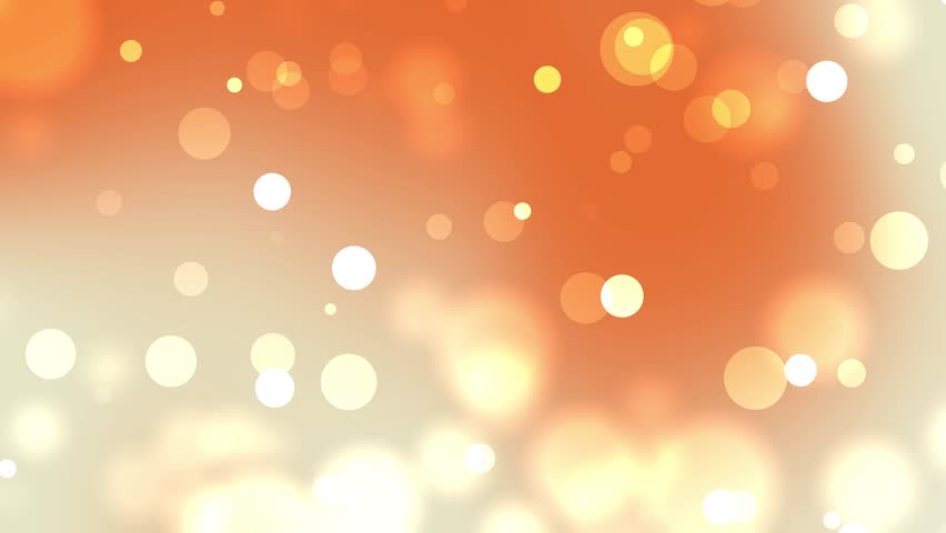 Warm glowing orange bokeh background creates a dreamy, uplifting mood with soft circles, perfect for creative projects, digital designs, and modern branding.