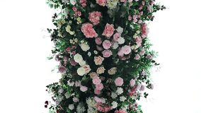 Lush flower wall creating a stunning backdrop - Powered by Shutterstock - Get 15% off with code: PIKWIZARD15