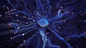 Artificial intelligence concept, electronic brain powered by processor. Integrated circuits to life Futuristic microprocessor surrounded by glowing binary code, symbolizing technology and innovation - Powered by Shutterstock - Get 15% off with code: PIKWIZARD15